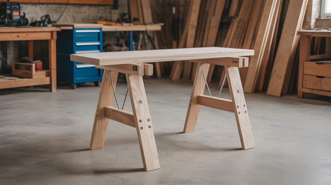 Build a Set of Shop Sawhorses