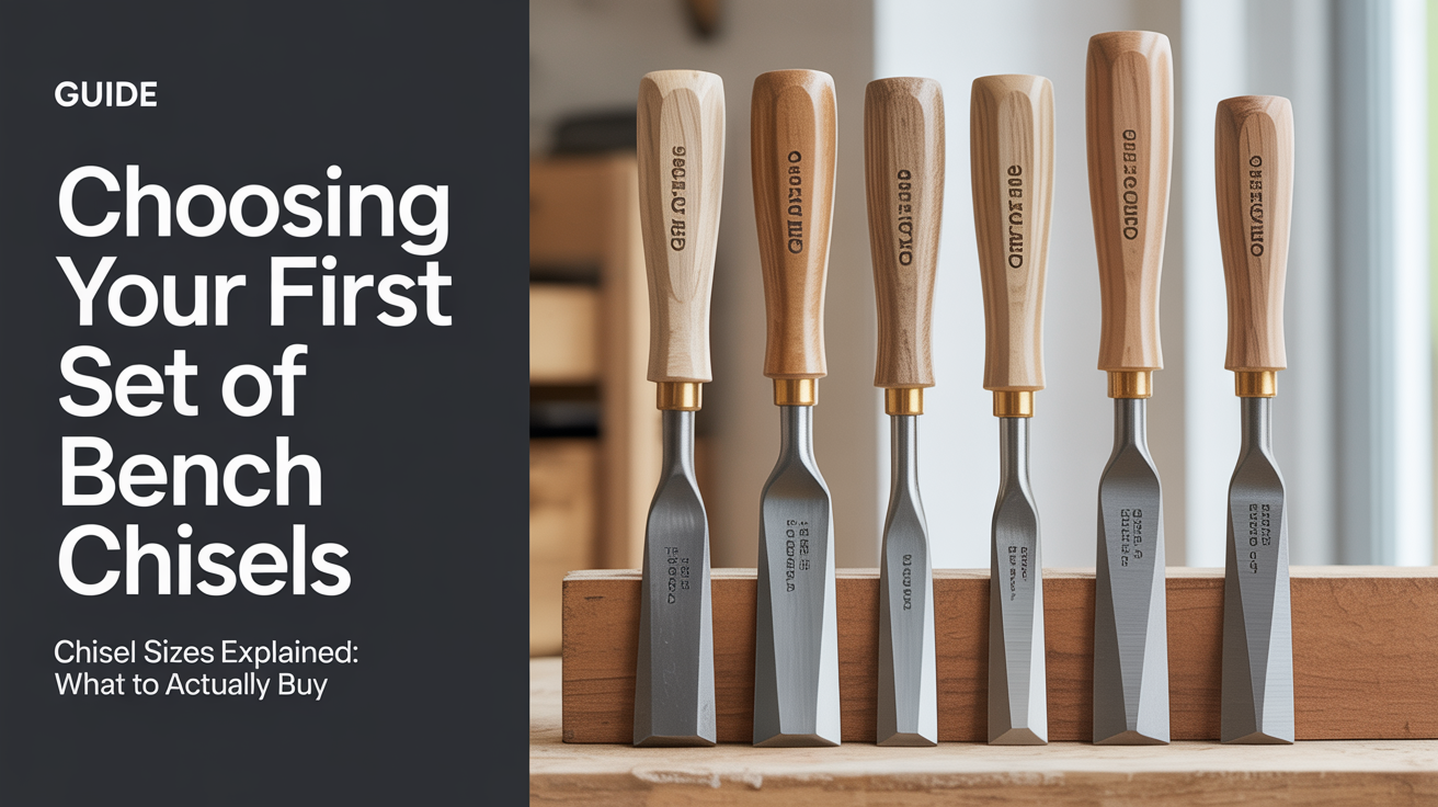 Chisel Sizes Explained: What to Actually Buy
