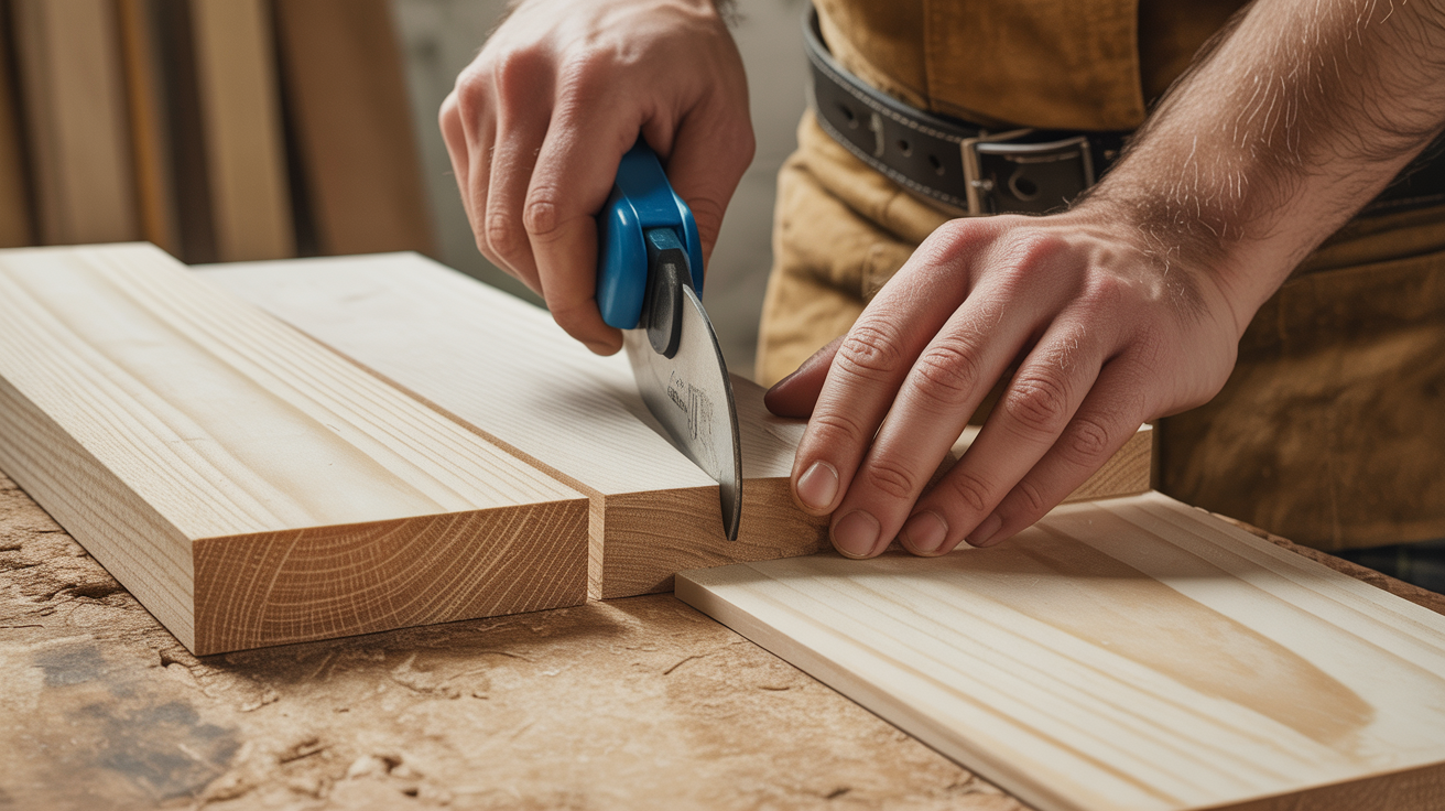 Cutting Half-Lap Joints Step by Step