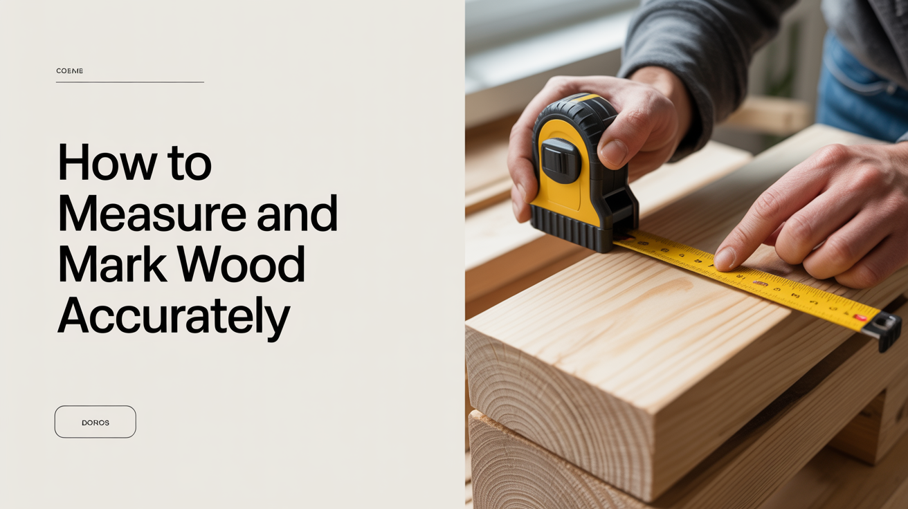 How to Measure and Mark Wood Accurately