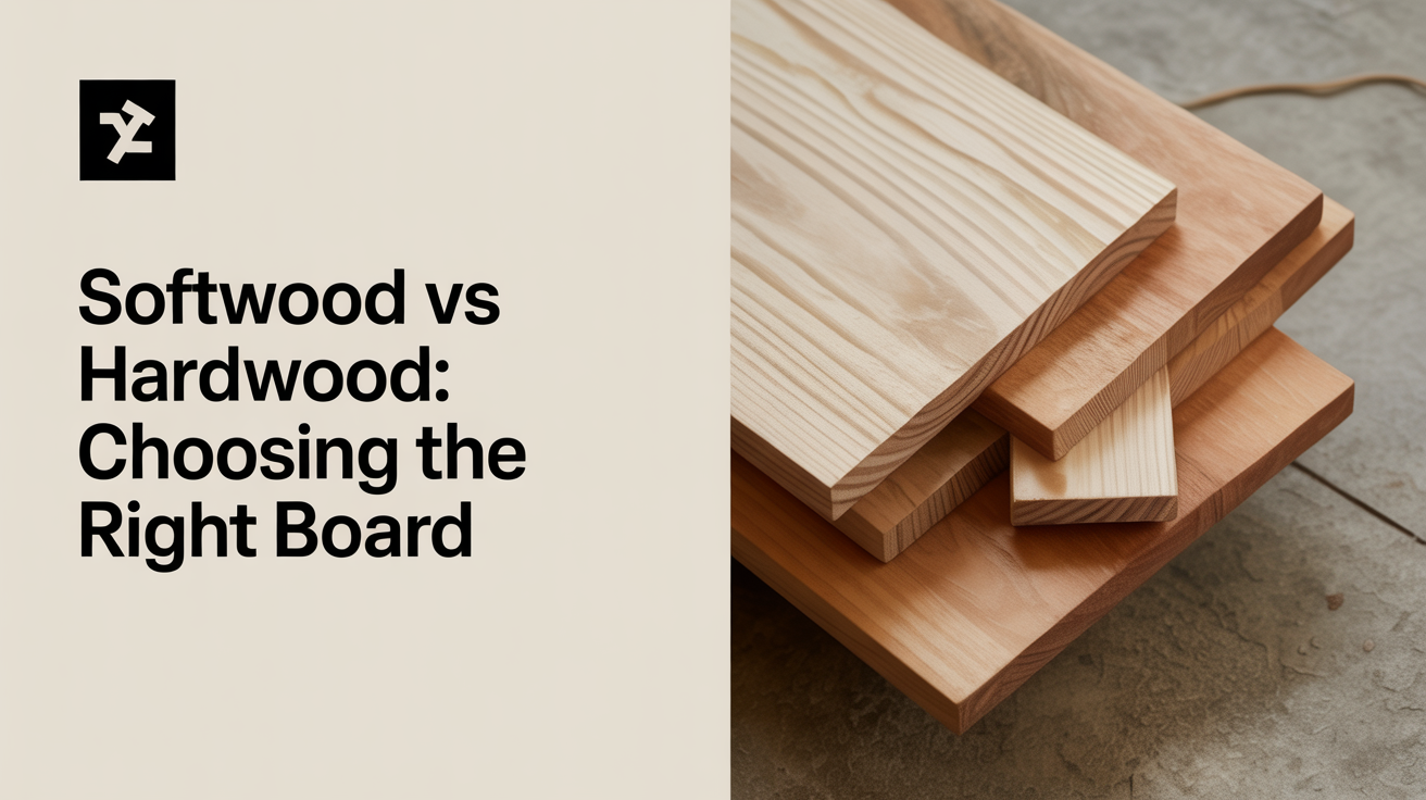 Softwood vs Hardwood: Choosing the Right Board