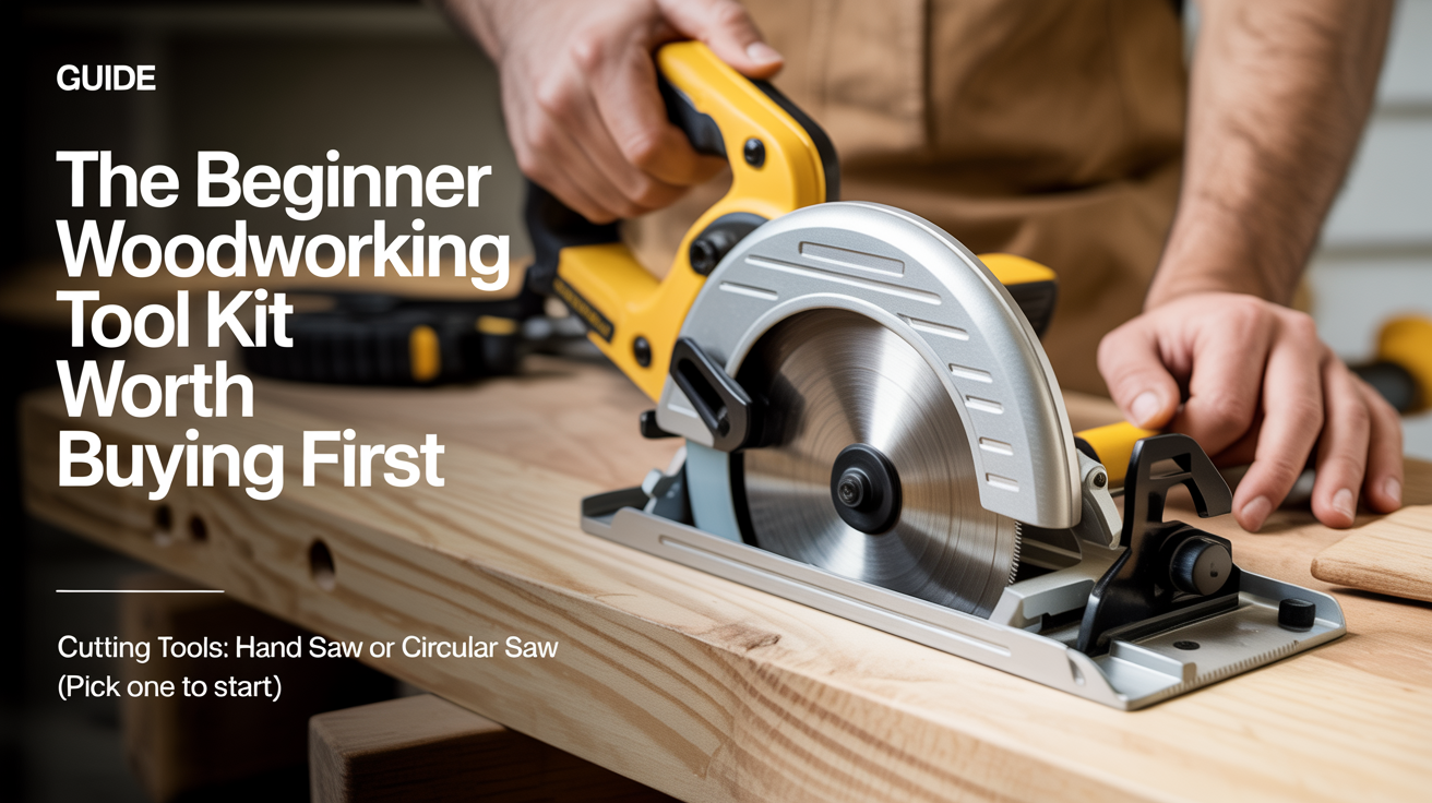 Cutting Tools: Hand Saw or Circular Saw (Pick One to Start)